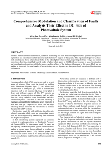 Comprehensive Modulation and Classification of Faults and