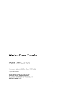 Wireless Power Transfer - e