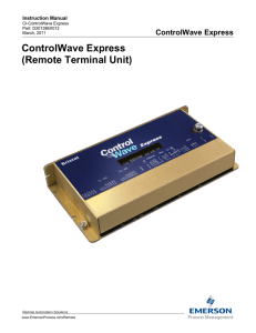 ControlWave Express Instruction Manual