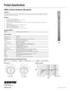SM81 Specification Sheet