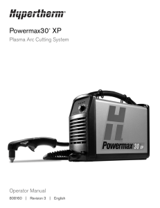 Powermax30 XP Operator Manual