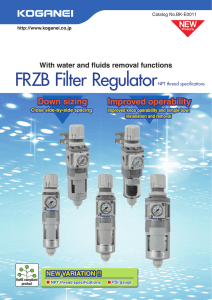 FRZB Filter Regulator