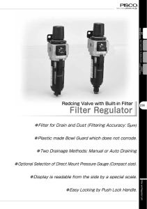 Filter Regulator