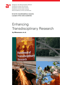 Enhancing Transdisciplinary Research