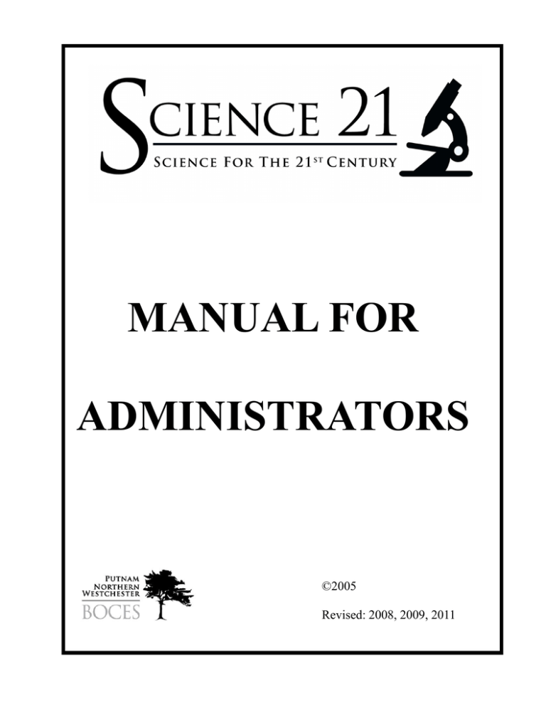 manual for administrators