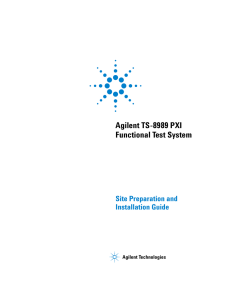 TS-8989 Site Preparation and Installation Guide