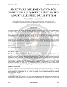 HARDWARE IMPLEMENTATION FOR EMBEDDED Z (EZ