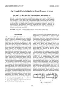 An Extended Switched-inductor Quasi-Z