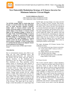 New Pulsewidth Modulation Strategy of Z-Source Inverter