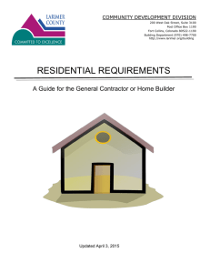 residential requirements