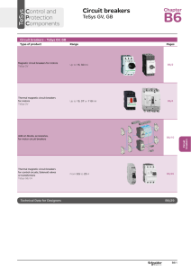 Circuit breakers TeSys