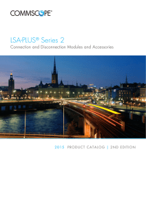 LSA-PLUS Series 2 Connection and