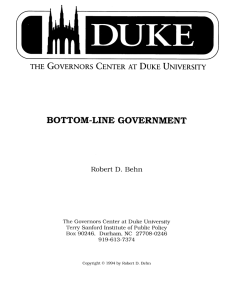 bottom-line government