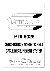 synchrotron magnetic field