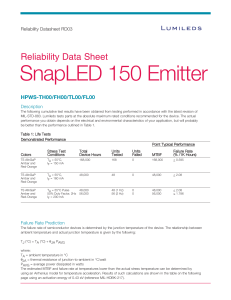Reliability Data