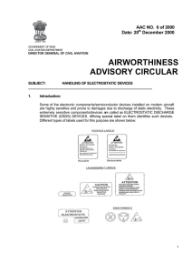 AAC NO 6 of 2000 - Directorate General of Civil Aviation