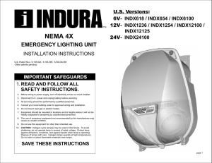 Indura 4X Unit - Lithonia Lighting