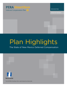 Plan Highlights - New Mexico Deferred Compensation