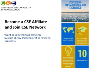 Become a CSE Affiliate and Join CSE Network