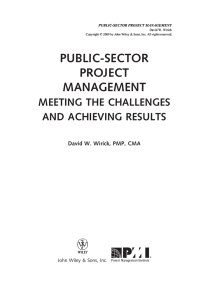 public-sector project management