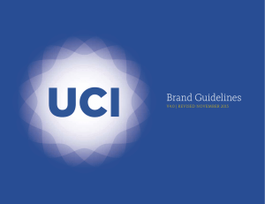 UCI Brand Guidelines - Strategic Communications | UCI