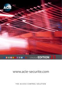 ACIE www.acie-securite.com