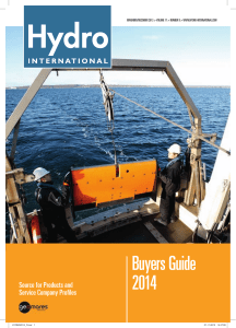 Buyers Guide 2014 - Geomares Publishing