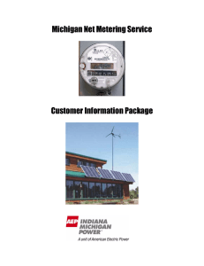 Michigan Net Metering Customer Package.doc