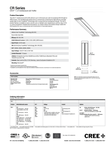 CR14 LED Architectural Troffer