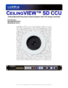 ceilingview™ sd ccu