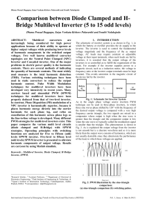 Comparison between Diode Clamped and H