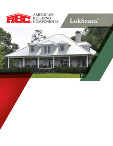 LokSeam® Brochure - ABC Metal Roofing