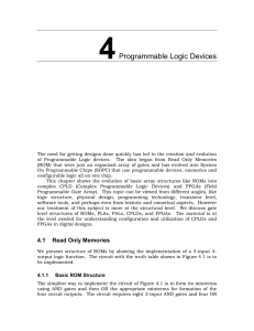 4 Programmable Logic Devices
