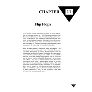 CHAPTER 11: Flip Flops