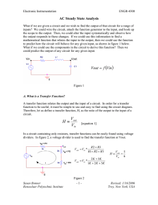 Steady State Handout - Rensselaer Polytechnic Institute