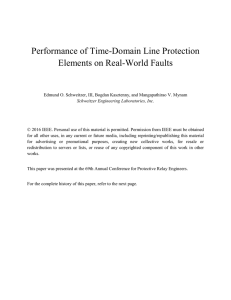 Performance of Time-Domain Line Protection Elements on Real