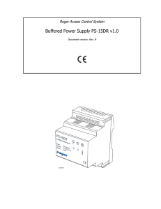 Buffered Power Supply PS-15DR v1.0