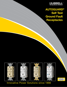 Self Test Ground Fault Receptacles