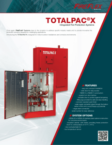 totalpac®x - FIREFLEX SYSTEMS