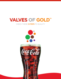 valves of gold - Coke Solutions Home