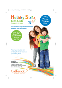 Catterick 2pp A5 Kids Lft_Layout 1