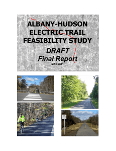 albany-hudson electric trail feasibility study