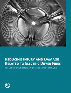 Reducing Injury and Damage Related to Electric Dryer