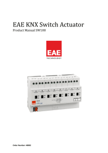 EAE KNX Switch Actuator