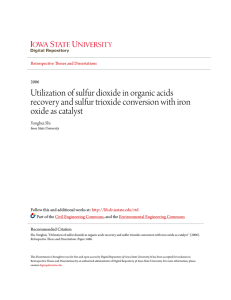 Utilization of sulfur dioxide in organic acids recovery and sulfur