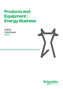 Productsand Equipment: Energy Business
