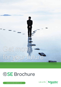 Schneider Electric Brochure - S. Kumar Computers Pvt. Ltd.