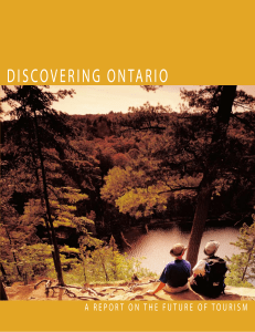 Discovering Ontario report