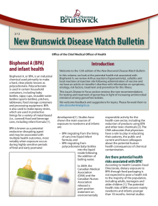 Disease Watch 12 - Government of New Brunswick