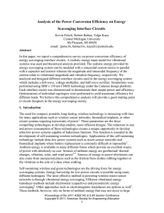 Analysis of the Power Conversion Efficiency on Energy